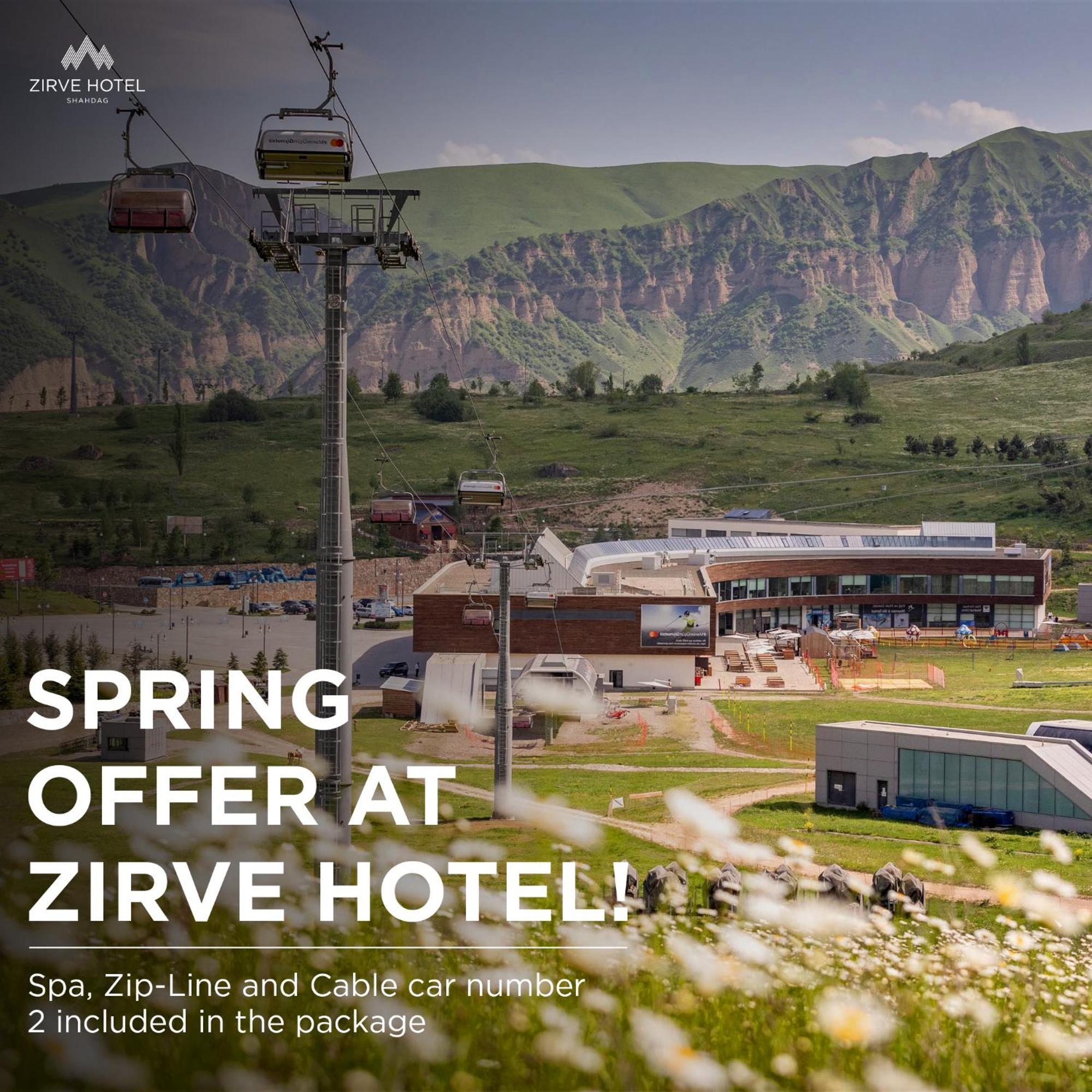 Zirve Hotel Shahdag Exterior foto